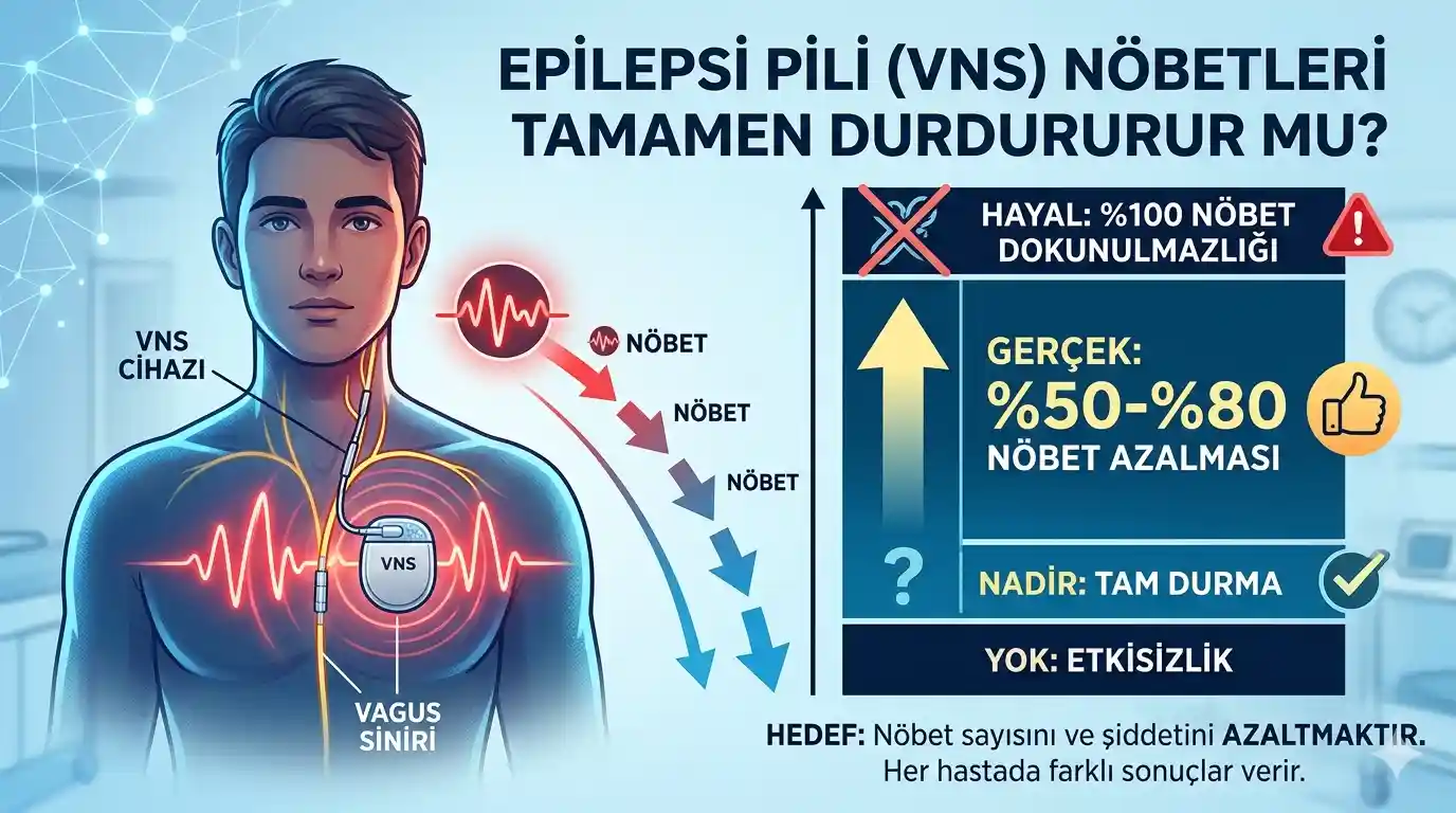 Epilepsi Pili (VNS) Nöbetleri Tamamen Durdurur mu?