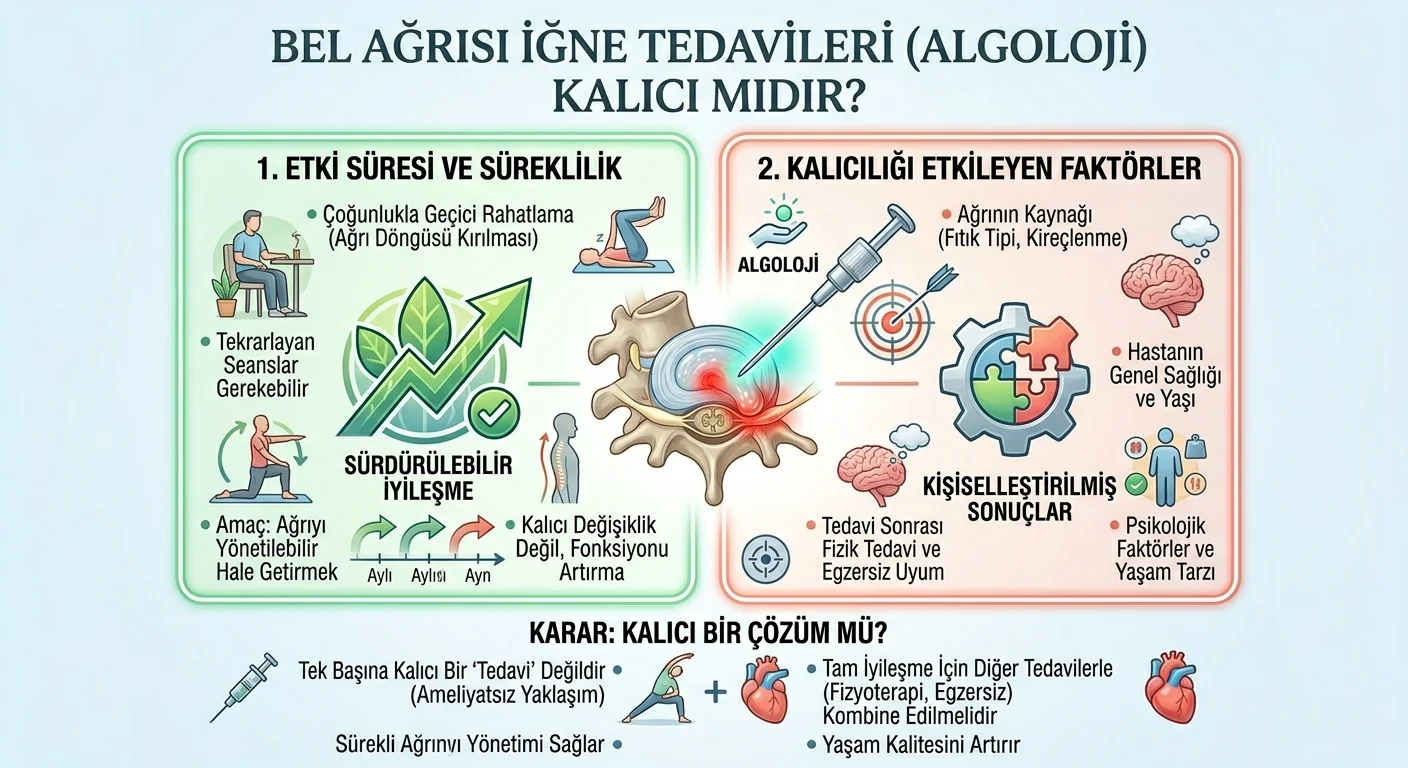 Bel Ağrısı İçin İğne Tedavisi (Algoloji) Kalıcı mıdır?