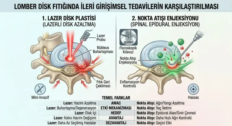 Bel Fıtığında “Lazer” veya “Nokta Atışı” Tedaviler Gerçekten Etkili mi?