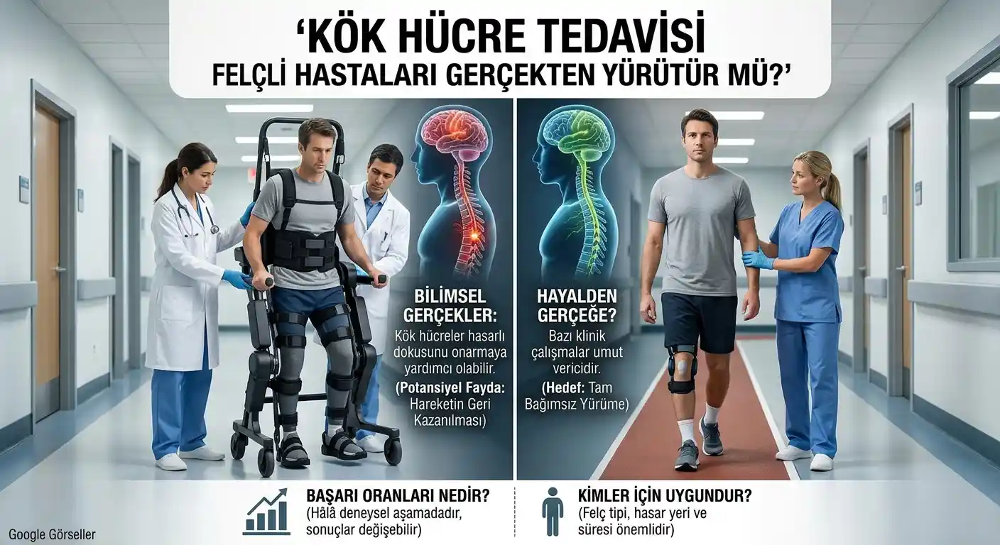 Kök Hücre Tedavisi Felçli Hastaları Yürütür mü?