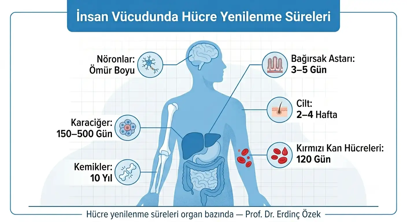 Hücre Kendini Kaç Günde Yeniler?