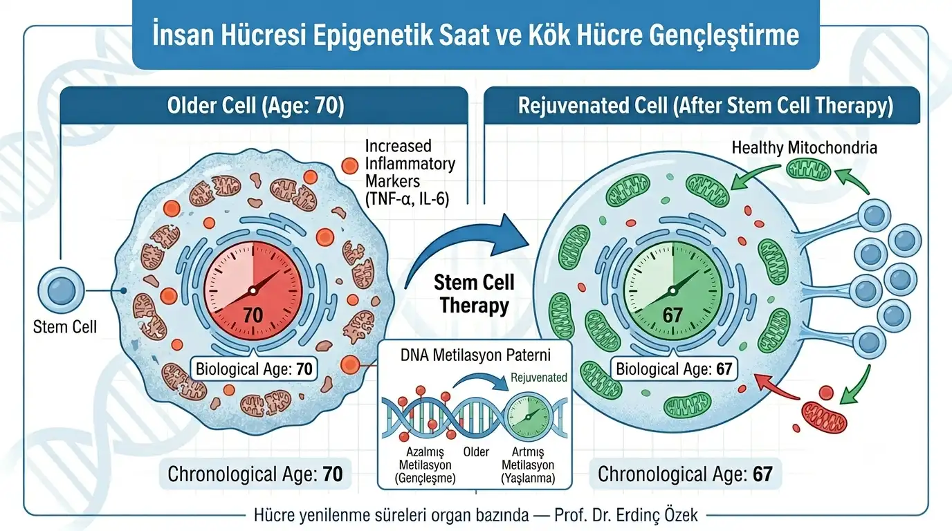 Kök Hücre Kaç Yaş Gençleştirir?